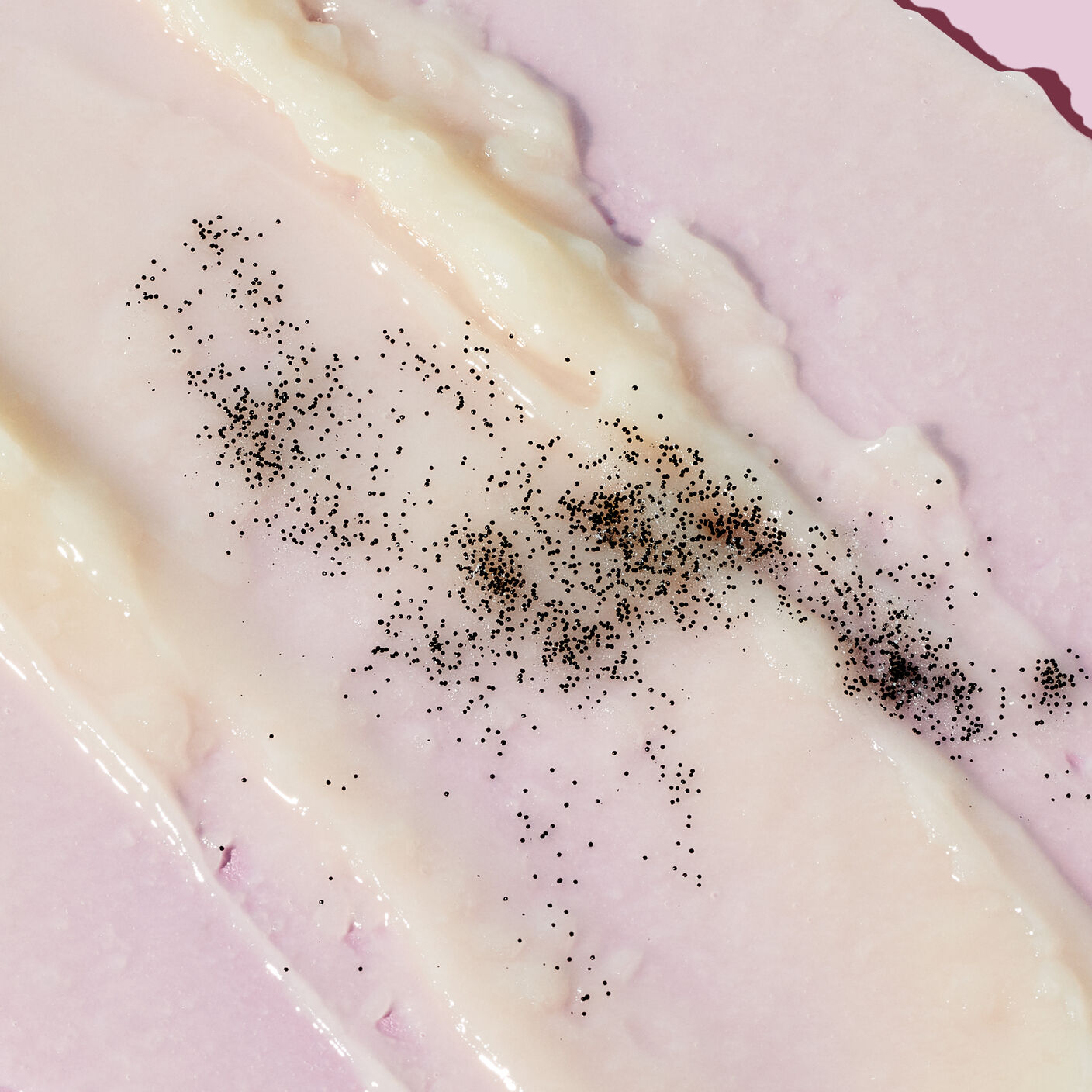 Slaai Make Up Melting Butter Cleanser texture with the Bamboo booster exfoliant.