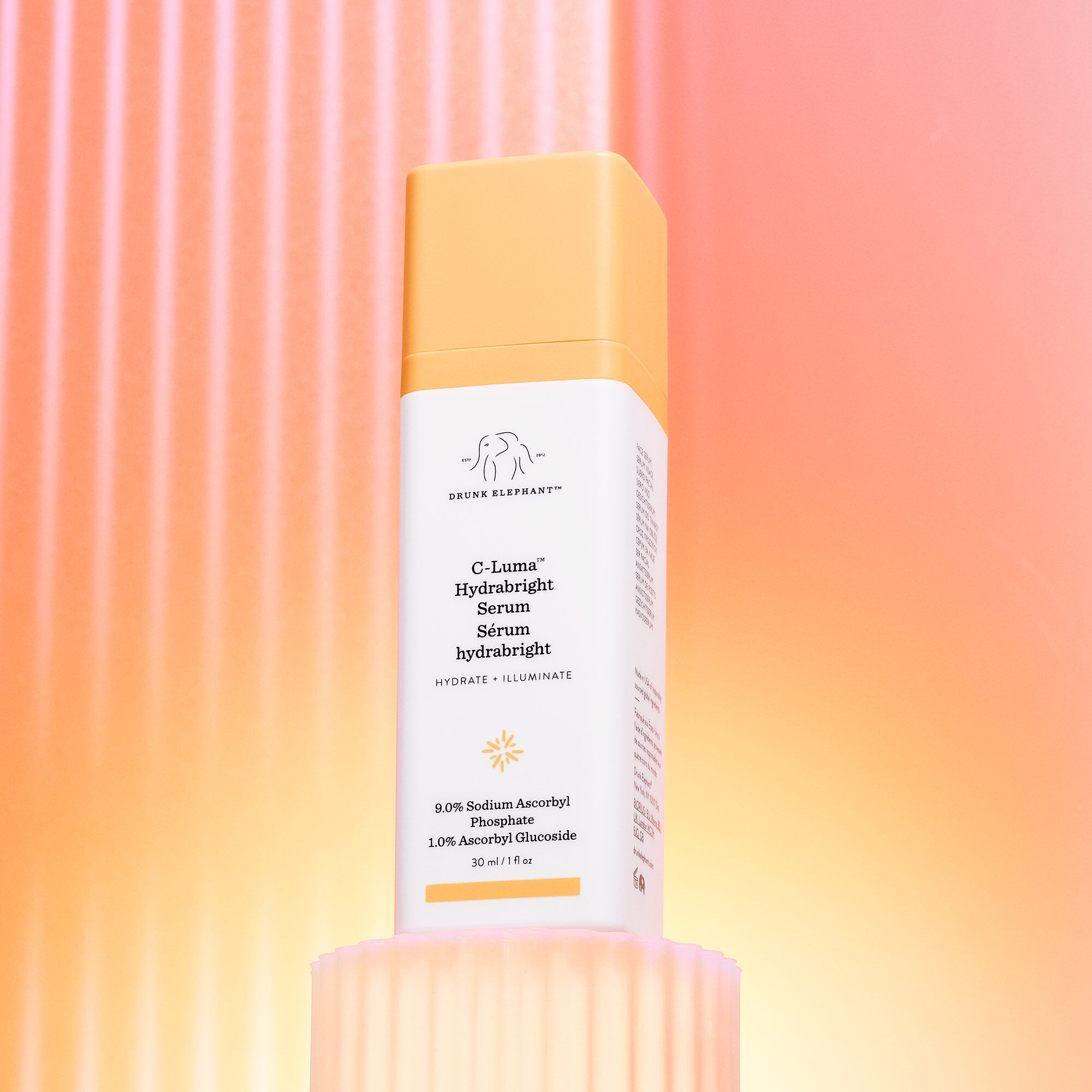 Hydrating, clarifying 10% vitamin C serum | Drunk Elephant