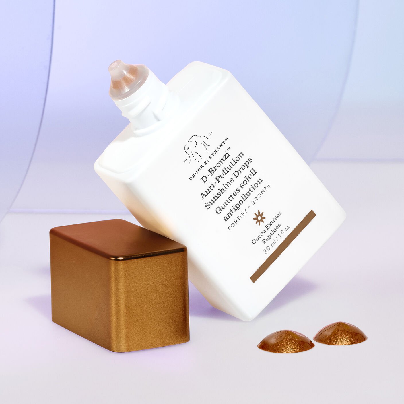 Gouttes soleil antipollution D-Bronzi™,