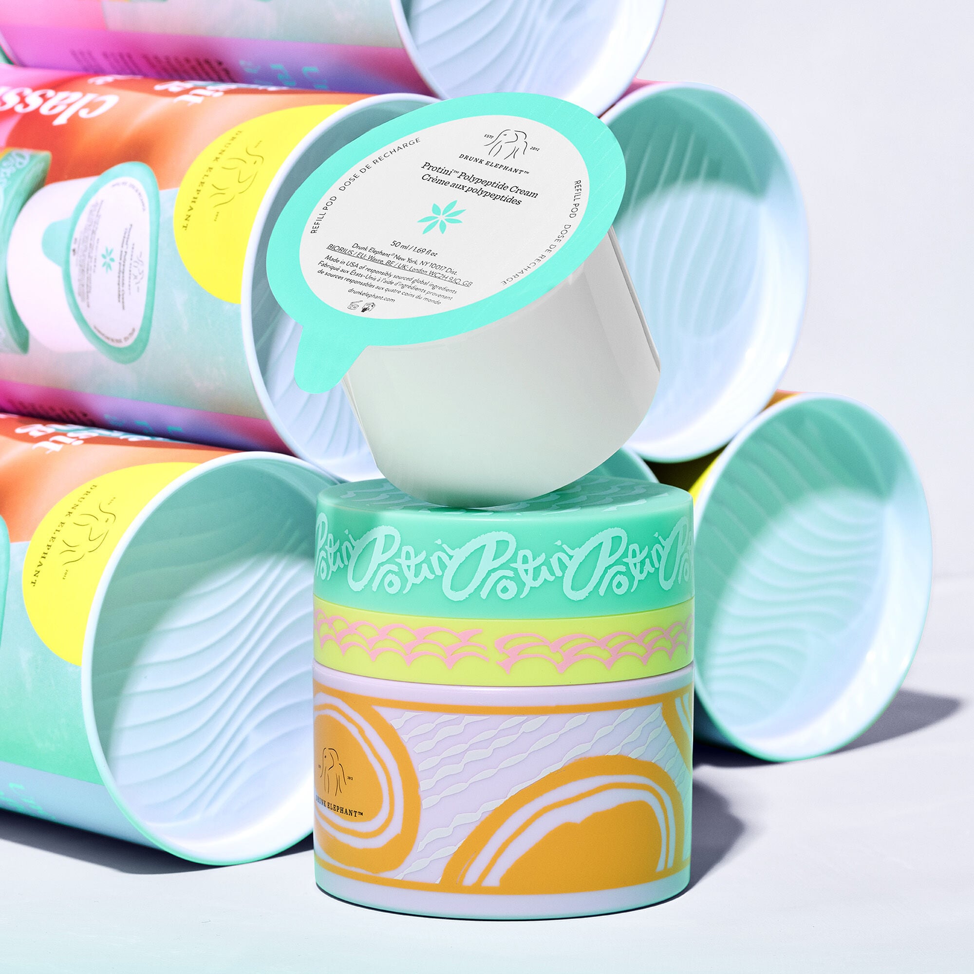 Firm and moisturize: Protini Cream refill kit | Drunk Elephant