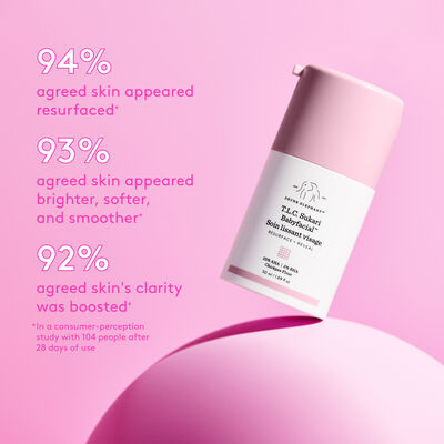 T.L.C. Sukari Babyfacial™'s clinical studies around improvement in skin's smoothness, clarity, and resurfacing