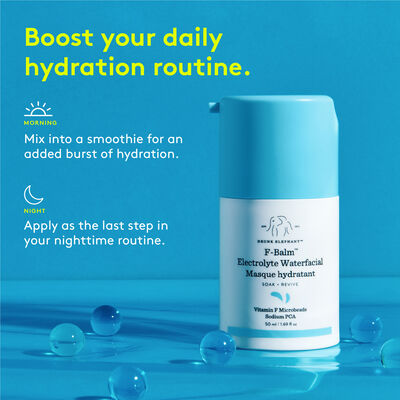 F-Balm™ Electrolyte Waterfacial daily hydration tips