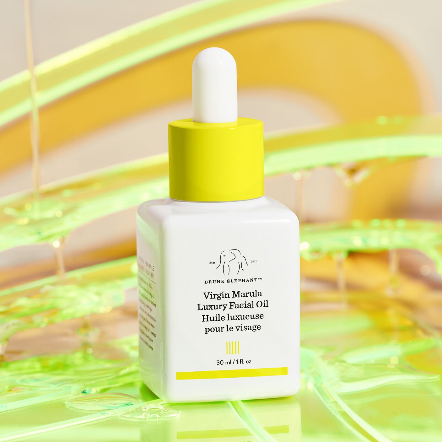Virgin marula huile luxueuse pour le visage,
