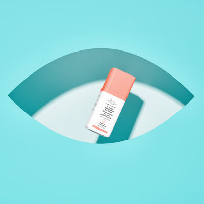 C-Tango™ Multivitamin Eye Cream against a background with an eye-shaped cutout