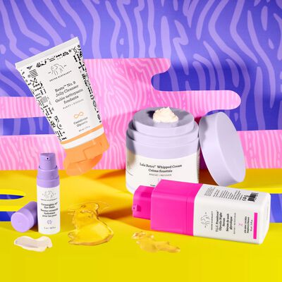 Beste No. 9, T.L.C. Framboos, Lala Retro, and Ceramighty's cap open with product texture