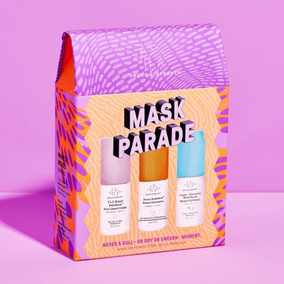 Mask Parade kit standing upright