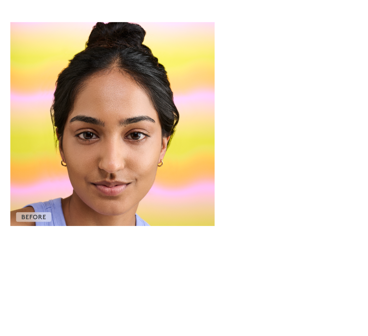 drunk elephant moisture mix on face
