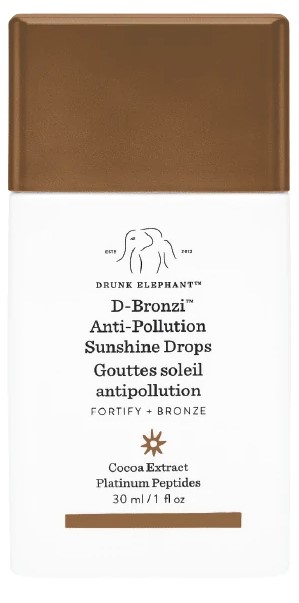 Gouttes de soleil D Bronzi anti pollution