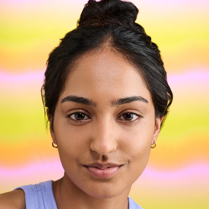 drunk elephant moisture mix on face