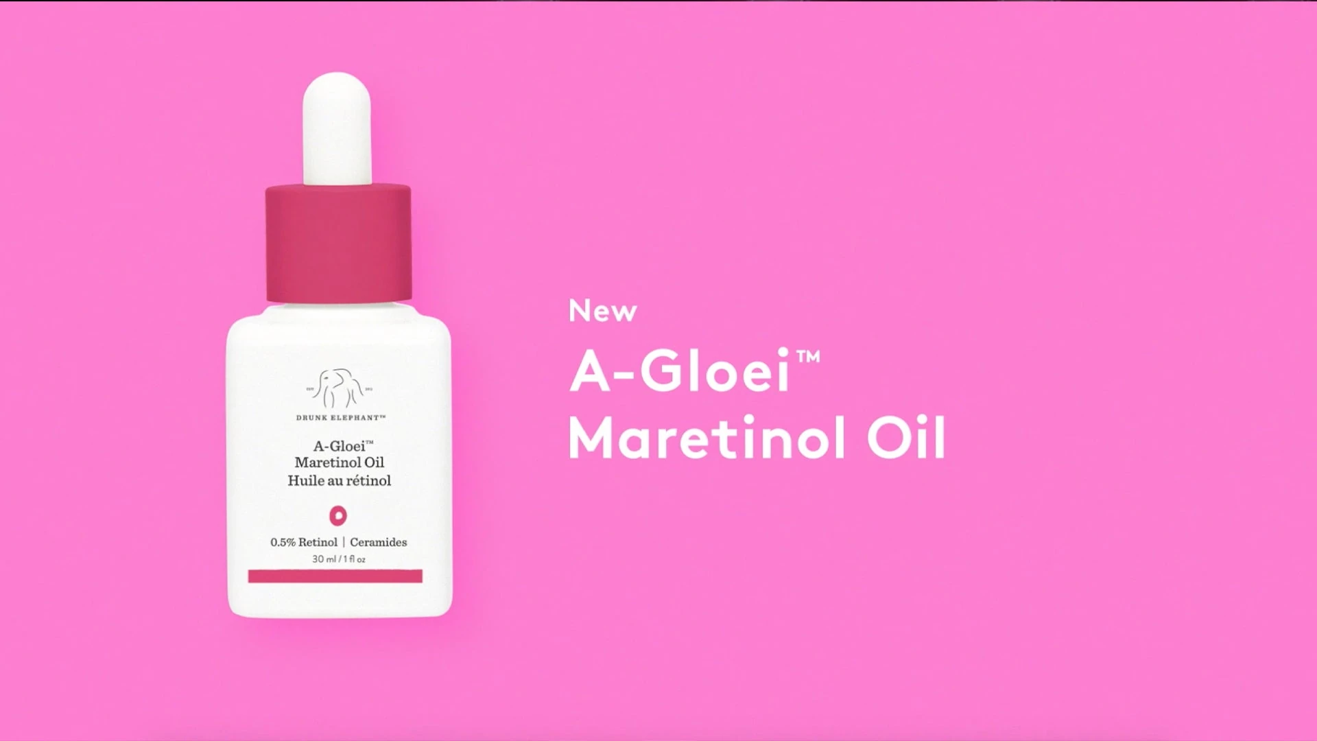 Video announcing launch of A-Gloei Maretinol Oil
