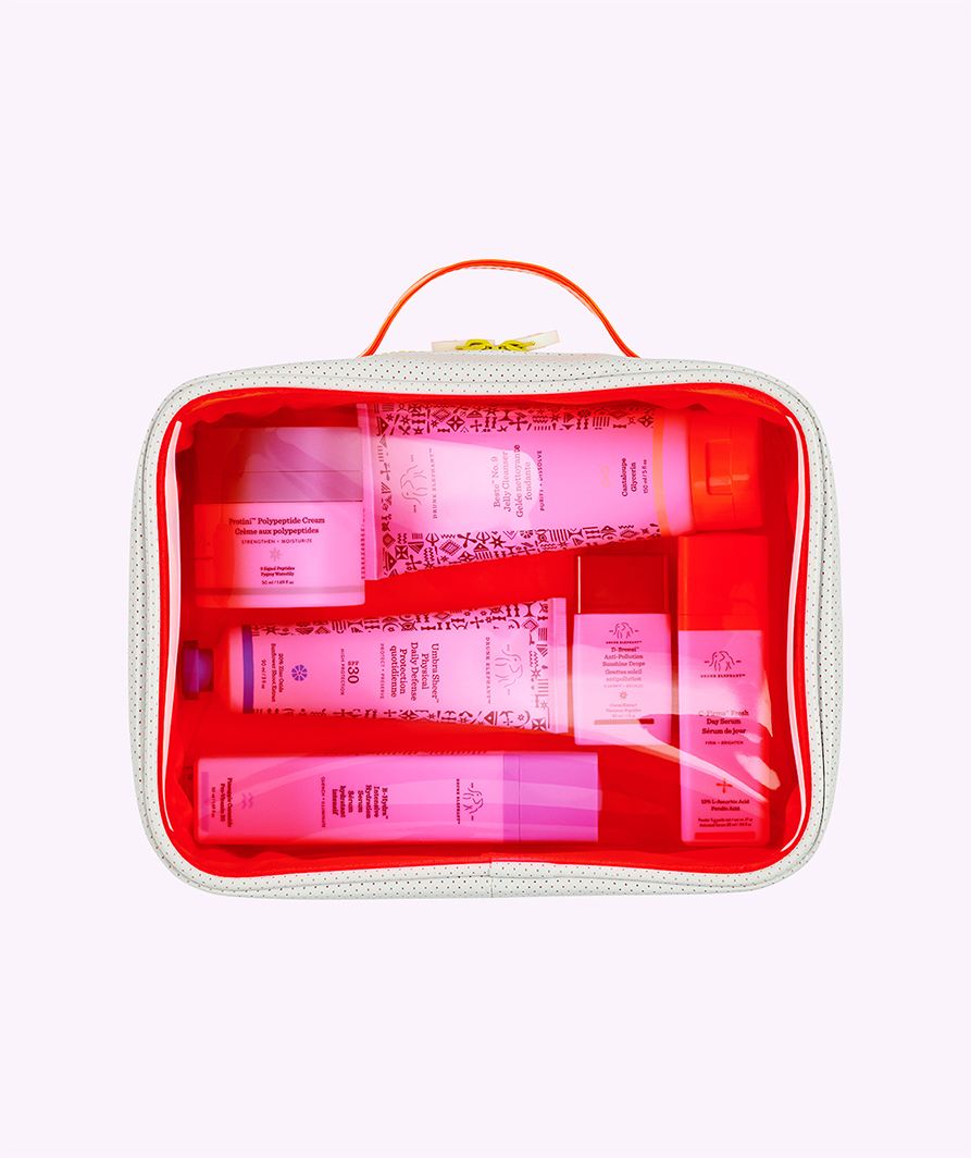 Elephant makeup bag deals