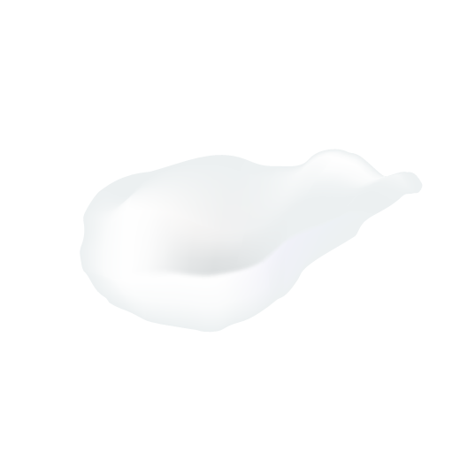 Iillustration d'une tache de shampooing conditionneur Laini sans mousse.